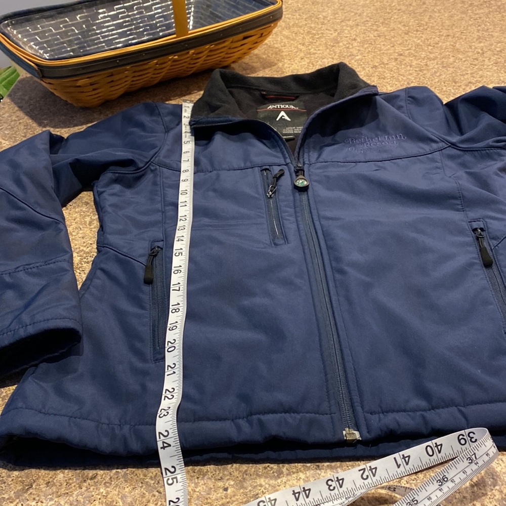 Antigua Bethel Inn Resort Maine Blue Cold Weather Water Resistant Jacket Small - Picture 8 of 17
